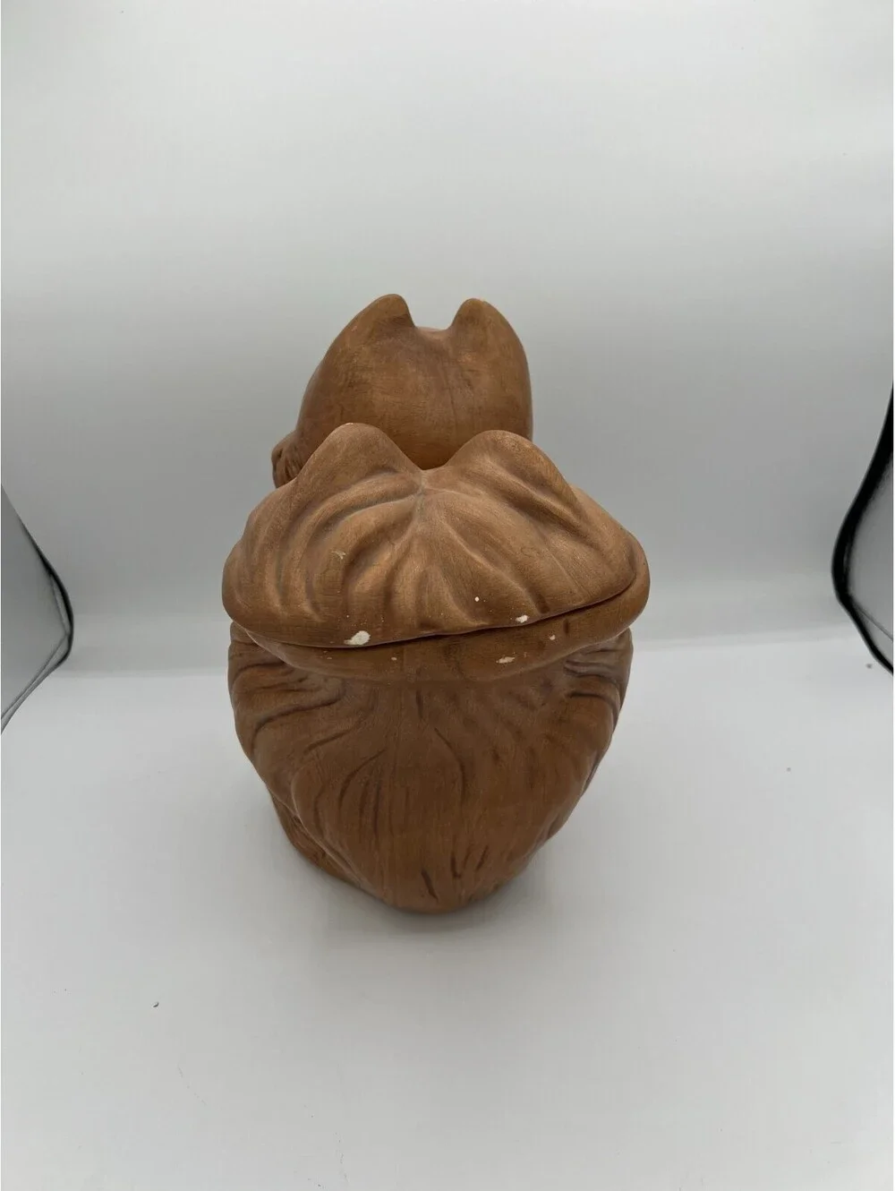 Vintage Twin Winton Cookie Jar Cute Squirrel Holding Cookie Vintage 1960s